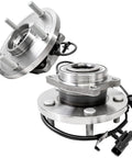 2 Pack Rear Wheel Bearing Hub Assembly Kit Bolt On 512478 512479 With ABS Sensor 5 Lug Fit Dodge Journey Ram ProMaster