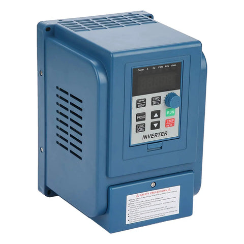 Dope 1.5kW 3 Phase VFD Drive Inverter Controller For Industrial Motors, Ultra Accurate Speed Control, Wide RPM Range, Smart Protection front view