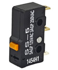 Six Pack Pin Plunger Micro Switches with SPDT N O N C, small heavy-duty switch rated 5A at 125V AC.
