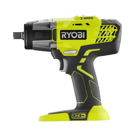 18V Cordless Impact Wrench Kit With Half Inch Drive Three Speed 300 Ft Lbs Torque Up To 3200 IPM Dual Chemistry Charger Bundle