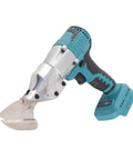 Cordless Electric Metal Shear With 360 Degree Rotating Head, robust power tool for cutting steel sheets and wire mesh.