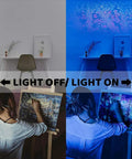 50Ft Black Light Rope Lights Kit 110V Waterproof Flexible Cuttable Connectable LED Strip For Dope Glow Parties effect