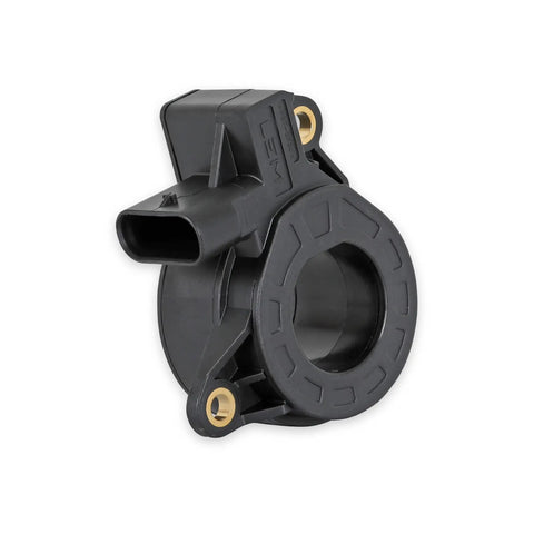 Heavy Duty Dual Channel Analog Current Sensor With Knockout Accuracy And Killer 75 Amp Range Built Tough For High Temps, side view.