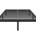 Straight Up Heavy Duty Queen Bed Frame Built Like A Tank With Ample Underbed Storage This Squeak Free Platform and support slats view