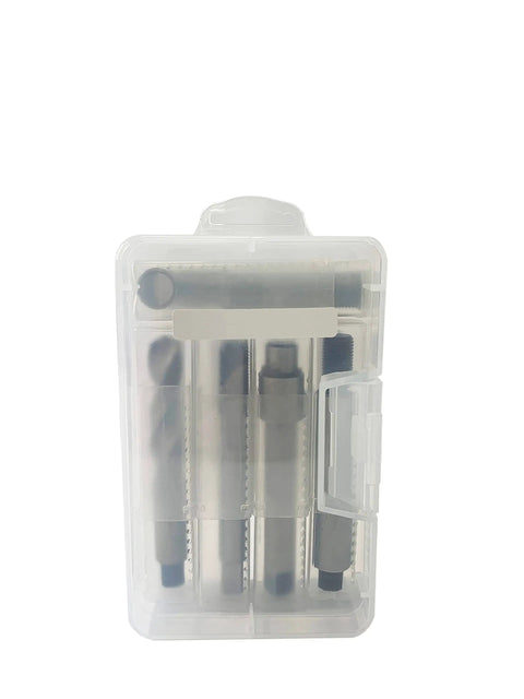 M10 Spark Plug Repair Kit For Motorcycle UTV ATV And Snowmobile, Short Tooling Set With 12.7mm Inserts in clear case