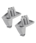 Gray Sun Visor Retainer Staples For Dodge Charger Magnum And Chrysler 300 Replacement Kit Two Pack Fits 2005 2006 2007 Models