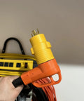 Road Trip Ready NEMA L14-30P To 14-50R And Tt-30R Rv Generator Adapter Kit With 30 Amp Twist Lock Connector for RVs and EVs.