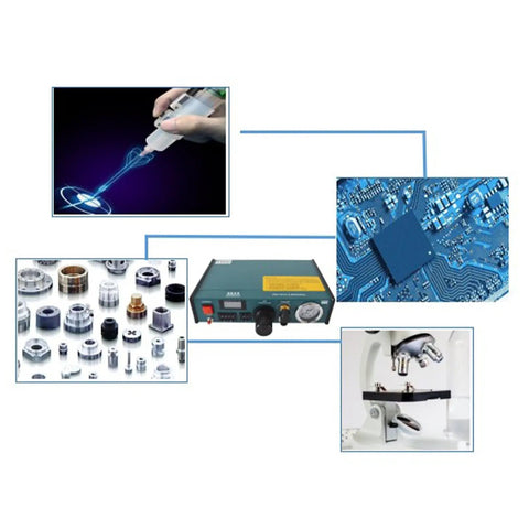 110V Semi Automatic Glue Dispenser With Digital Display And 983A Intelligent Control for electronics assembly components