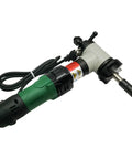 Badass Durable Electric Pipe Beveling Machine With Lightning Fast Internal Expandable Head For Razor Sharp U And V Shaped Chamfers On Stainless And Alloy Pipes Up To Three Inches Built Different, compact design, electric tool.
