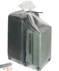 Big Clear Storage Bags Six Pack Extra Large 40 By 60 Inches Waterproof See Through Plastic Bags With Zip Ties