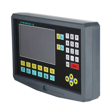 Top Shelf Digital Calipers Dro Kit Serving As Plug And Play Multilingual Lcd Screen Two Axis Glass Scale Encoder For Lathe Milling Workhorse delivering Point Oh Point Oh Point Oh One Mm Precision Rock Solid Frame control panel with buttons