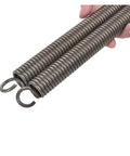 Premium Tension Springs Made From High Grade Spring Steel Featuring Single Hook Design With 5mm Wire Dia And 30mm Outer Radius
