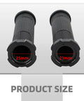 Dope Throttle Grips For Surron Sur Ron Light Bee X And S Model, 25mm and 21mm inner diameter, black rubber grips