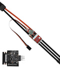 Beefy 70A Brushless RC ESC For 2-6S LiPo With 128KHz Control, showing electronic speed controller next to WiFi link tool.