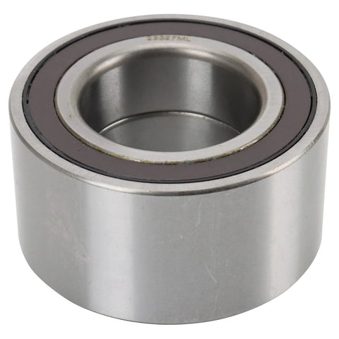 Close-up of a front wheel bearing from the Beefed-Up Wheel Bearing And Hub Kit For 2013 To 2019 Ford Escape And 2015 To 2019 Lincoln MKC