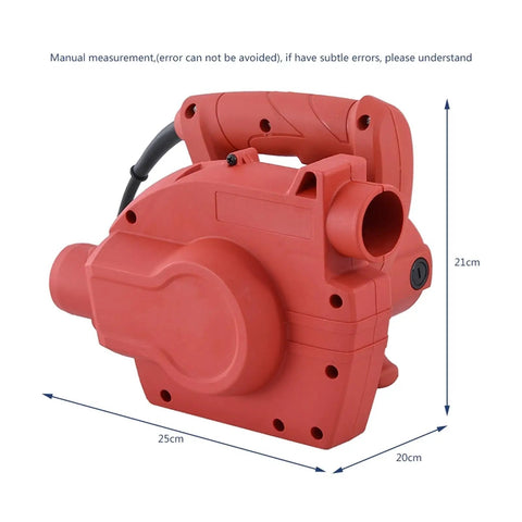 Tough 1600W Dual Purpose Blower And Suction Vacuum For Wall Grinder Debris Pickup And All Around Garage Diy Pro Cleanup The Deadset Shop Ready Workhorse side view showing size and design features.