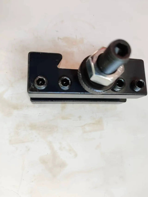 Pro Grade Heavy Duty Turning And Boring Tool Holder With Clamp Range From Three Sixteenths To One Half Inch And A V Groove