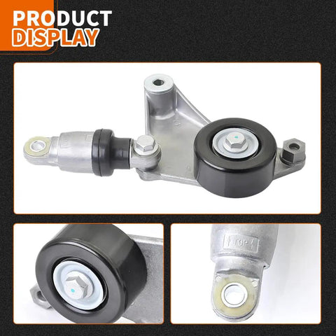 Serpentine Belt Tensioner Assembly With Belt For 2001 2010 Toyota Camry Solara RAV4 Highlander Scion Tc 2.4L L4 Replacement Kit