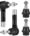 Ram 1500 2WD Front Upper Control Arm With Ball Joints Kit For 2002 2003 2004 2005 Dodge Ram 1500 Includes Outer Tie Rod End And Inner Tie Rod End Sway Bar Links Suspension Kit 10 Piece front upper control arm and tie rod ends