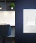 Adorne 15 Amp Paddle Switch 1 Or 3 Way With Matching Wall Plate White Finish For Simple Home Lighting Upgrade Pack Of 12