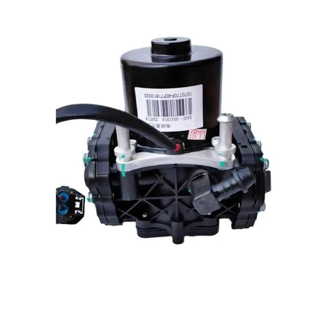 Heavy Duty Electric Vacuum Pump For Brake Booster System showing a close-up view for Byd Tang Qin E5 E6 passenger vehicles.