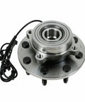 Drop In Install Ready For The Grind Heavy Duty Front Wheel Hubs And Bearings Pair Set For Ram 1500 2500 3500 showing hub assembly design.