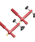 Two Pack Adjustable Bench Dog Clamps For Woodworking, Sturdy Hold Down Clamps, 19mm CNC Machined Aluminum, Fits Standard 3/4 Inch Dog Holes