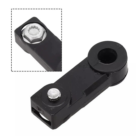 Close-up of Automatic Transmission Gear Shift Cable Connector 09G321397A Replacement Base for VW Polo, Audi A3, Skoda Octavia