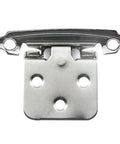 20 Pack Self Closing Cabinet Hinges With Hydraulic Buffer Soft Close Kit For Kitchen Cupboard Overlay Mount, front view.