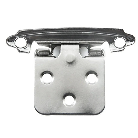 20 Pack Self Closing Cabinet Hinges With Hydraulic Buffer Soft Close Kit For Kitchen Cupboard Overlay Mount, front view.