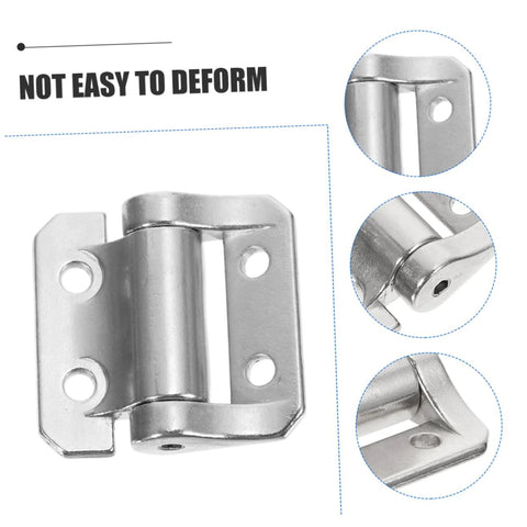Heavy duty zinc alloy cabinet hinges for furniture doors.