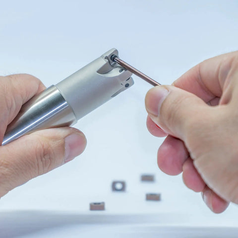 Using T20 Torx Screwdriver With CRV Steel Ergonomic T Handle Grippy For CNC Lathe Tool Holders Heavy Duty Star Key Wrench