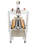 Top Shelf Automatic Tape Sealing Machine For Carton Box Packing featuring an adjustable two-way drive and smooth cranking.