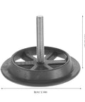 Spare Tire Mounting Screw And Hold Down Bolt Adapter For Kia Forte, 8cm base diameter, 7cm height, automotive support hardware