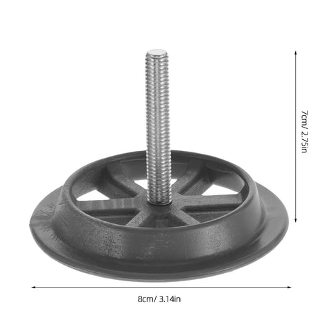 Spare Tire Bolt Adapter And Hold Down Retainer Kit For Kia Forte Solid Wheel Mounting Hardware For Easy Vehicle Wheel Install