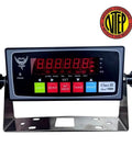 Accurate digital indicator for Beefy Heavy Duty Industrial Floor Scale With Carbon Steel Ramp for Pallet Weighing In Warehouse