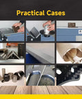 Practical cases showcasing the Heavy Duty Electric Arc Chamfering Machine 0 To 4 Mm Range with 45 degree R2 bevel.