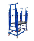 Heavy Duty Electric Lifting Cart And Rock Solid Mobile Work Platform Featuring No Fuss Remote Control Built From Thick Reinforced Steel for worksite use