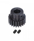 Universal Mod 1 Pinion Gear 21T 8mm Bore Hardened Steel Motor Rack Spur Gear for RC Car Truck Buggy Upgrade with screws.