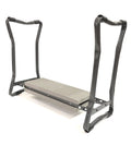 Folding Garden Kneeler And Seat With Soft Kneeling Pad, Tool Pouch, And Sturdy Bench For Outdoor Gardening, Cut Back On Knee And Back Strain While You Weed, Plant, And Prune shown folded
