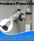 Air Jet Valve And Cap Replacement Kit For Pool Jet Systems Compatible With Models 26165EH 26167EH 26175EH 26183MW 26191EH 26301T