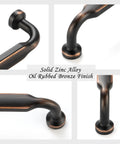 Give Your Cabinets A Serious Glow Up With These Heavy Duty 3 Inch Pulls In Smooth Oil Rubbed Bronze. Solid metal zinc pulls with rounded ends.