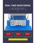 Get Pro Polyurethane Spray Foam Gear With Adjustable Flow Control For Easy Insulation control panel with gauges and buttons for monitoring.