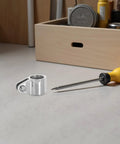 Stainless Steel Bimini Top Ball Cap For 25mm Tubes Marine Boat Hardware Easy Install No Fuss Mounting For Deck And Umbrella Shaft On Floating Docks And Yacht Canopy With Quick Release Eye End, with screwdriver