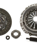Premium OE Matched Clutch Kit For Toyota Previa Tacoma Transmission Swap including pressure plate, friction disc, and throwout bearing.