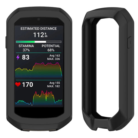 Edge 1050 Premium Cycling Computer Bundle With Color Touchscreen Built In Speaker Training And Group Rides Road Alerts Silicone Case