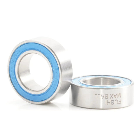 Beefy Cartridge Bearings 15x24x7mm Chrome Steel Sealed With Grease Double Row 3802LLU For Hubs Pivot 4 Pack Heavy Duty Cart Bearings With High Load Capacity, two sealed bearings
