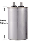 20 Microfarad 370V 450V AC CBB65 Round Motor And Fan Starting Capacitor For Compressors And Fans 10000 AFC Safety Rated