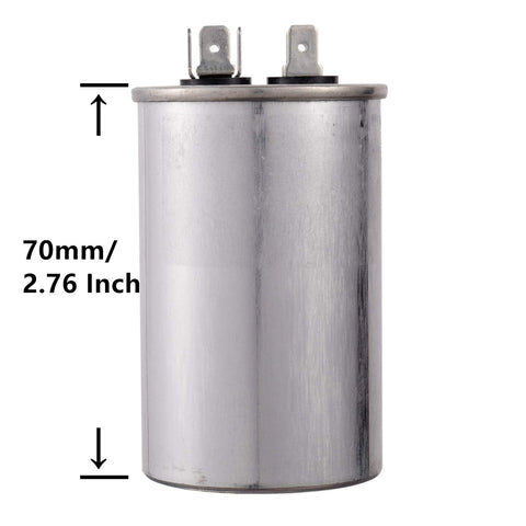 20 Microfarad 370V 450V AC CBB65 Round Motor And Fan Starting Capacitor For Compressors And Fans 10000 AFC Safety Rated