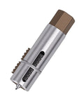 Hamwesh Heavy Duty 45# Steel Broken Pipe Extractor Tool with Hex Wrench, Dual Diameter Stripped Thread Remover Kit For Faucet Valve Repair And Home Maintenance Projects That Are Really Tough, 45# steel extractor